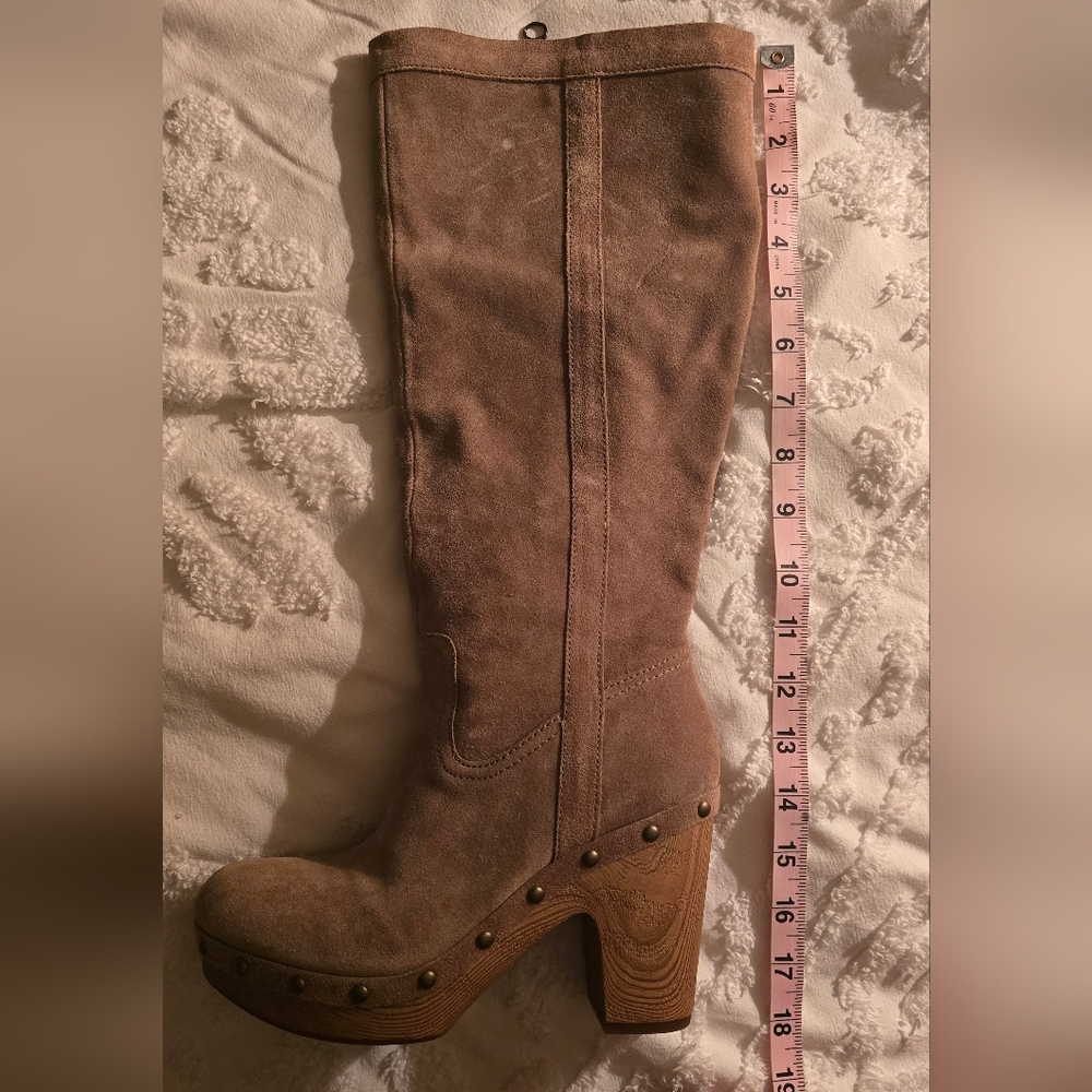 Kork Ease knee High Platform Heel Boots Size 6. EUC - Picture 10 of 10